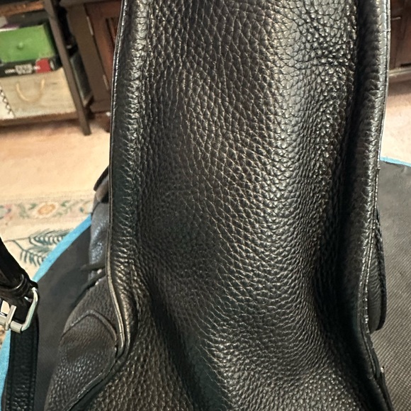 REBECCA MINKOFF Black Regan satchel purse handbag 12.5” x 9” - Picture 5 of 11